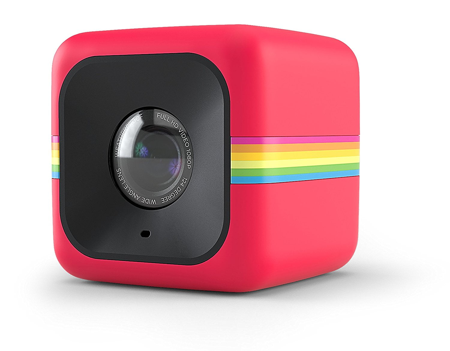 Polaroid Cube+ - Action camera - 1440p - Wireless LAN - red
