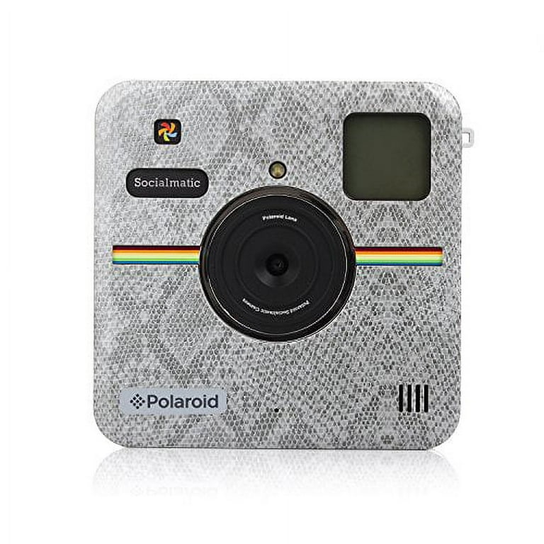  Polaroid Custom Designed Front Sticker for Polaroid  Socialmatic - Snake Skin : Electronics