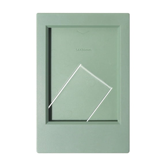 Polaroid Frame Small Picture Frames Tiny Picture Frames Wallet Size Picture Frames Photocard Display Stand Home Decor Photo Frame Tabletop Desktop Ornament Green