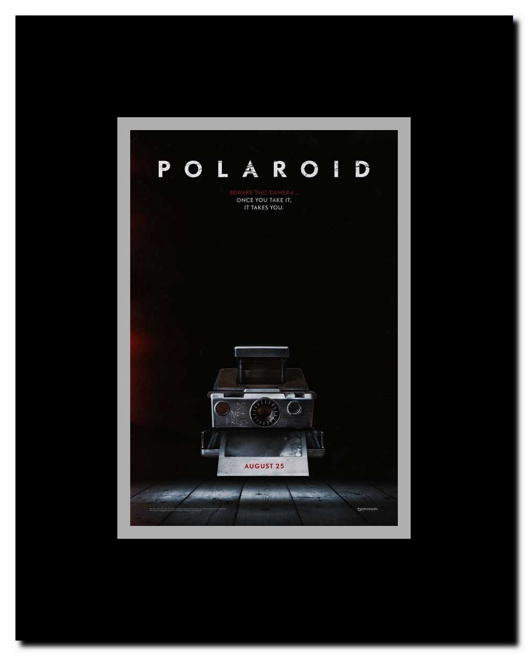 Polaroid Framed Movie Poster
