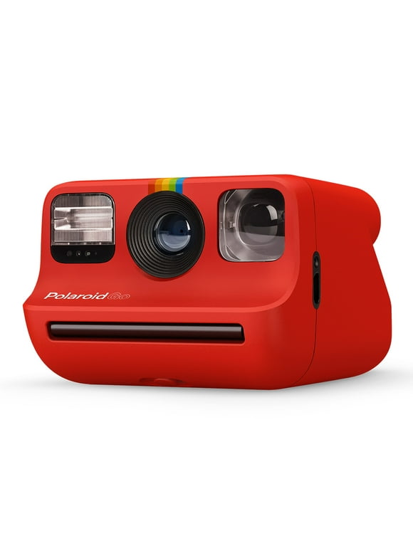 Polaroid Go Instant Camera with Wrist Strap & USB Charging Cable (Red)