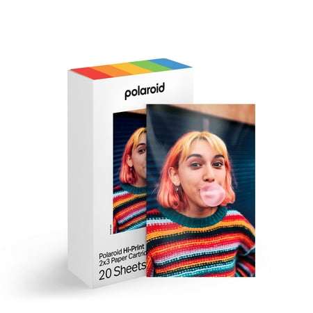 Polaroid Hi·Print 2x3 Paper Cartridge - 20 Sheets