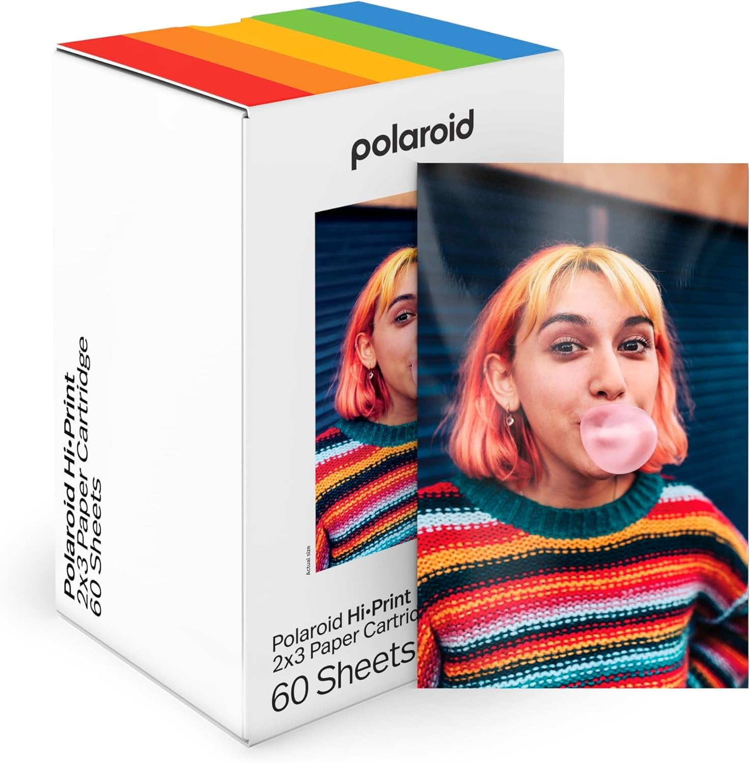 Polaroid Hi-Print Paper - 2x3 Photo Paper Cardridge - 60 Photos 6356