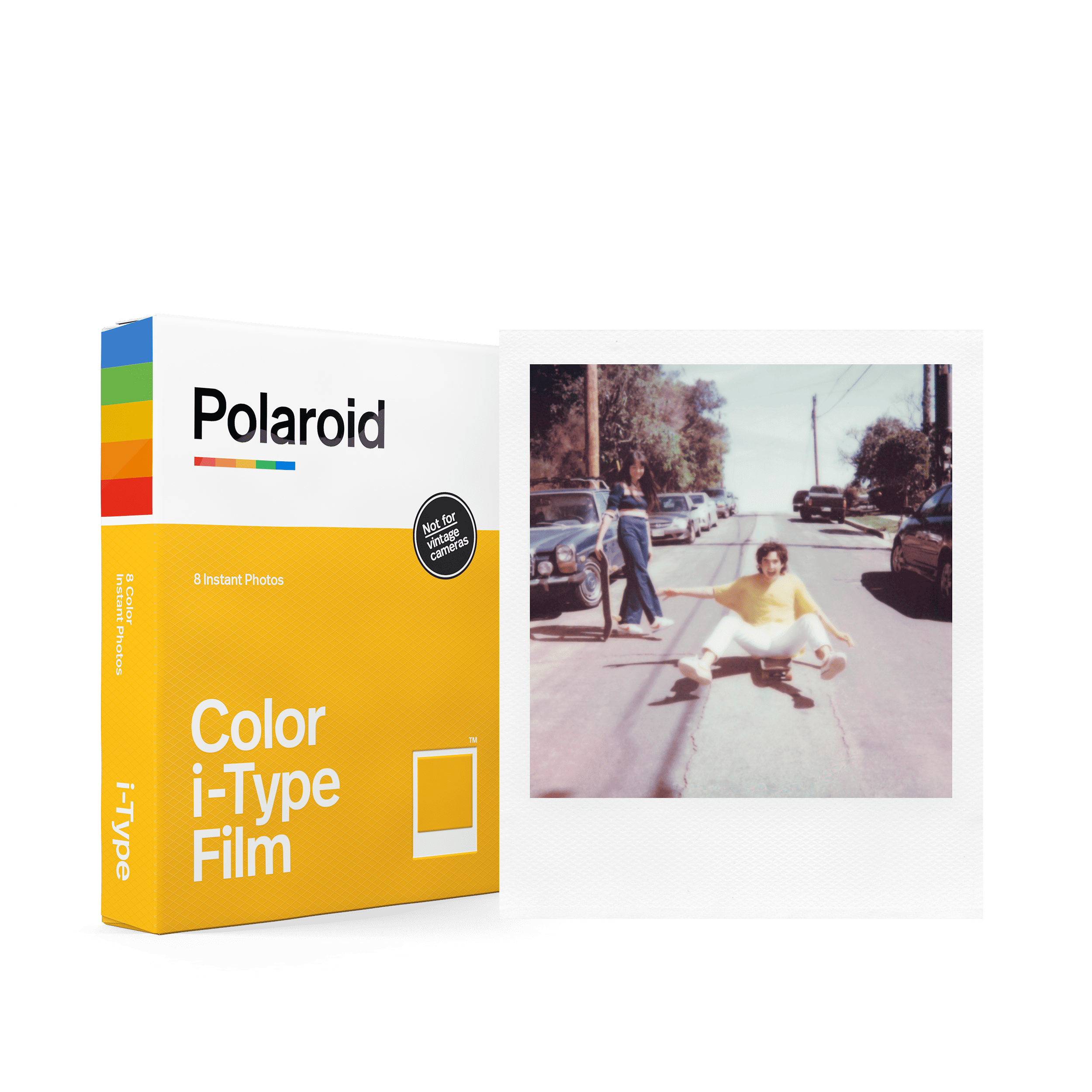 Polaroid i-Type OneStep 2 Black and White Instant Film Camera - Refurb