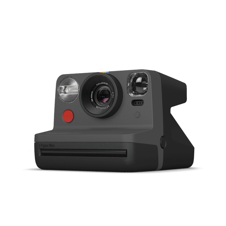 Polaroid Now Generation 2 Instant Camera Black - Everything Box + B&W Film  Bundle 