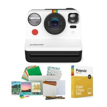 Polaroid NOW Instant Camera Generation 2 (Black & White) w/Film Kit Bundle