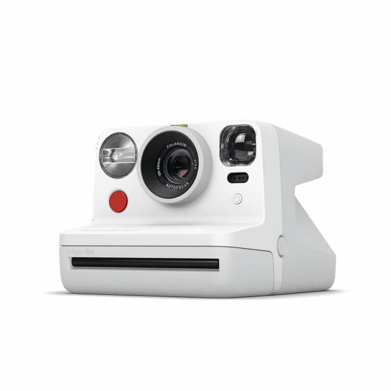 フィルムカメラ Polaroid Now White Polaroid NOW Portable Photo Camera - White, Autofocus