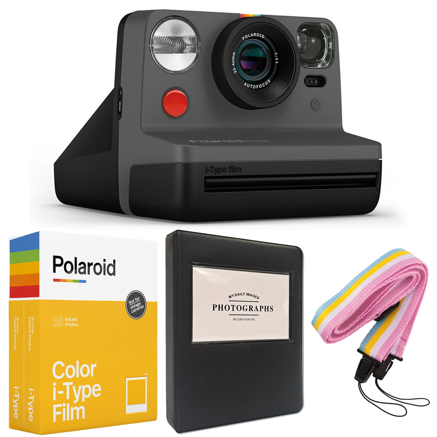 Polaroid NOW i-Type Camera Black Double Back Egypt Ubuy