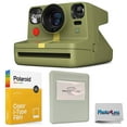 thumbnail image 1 of Polaroid Now+ 2nd Generation I-Type Instant Film Bluetooth Connected App Controlled Camera - Forest Green (9075) + Polaroid Color Film for I-Type + Photo Album, 1 of 1
