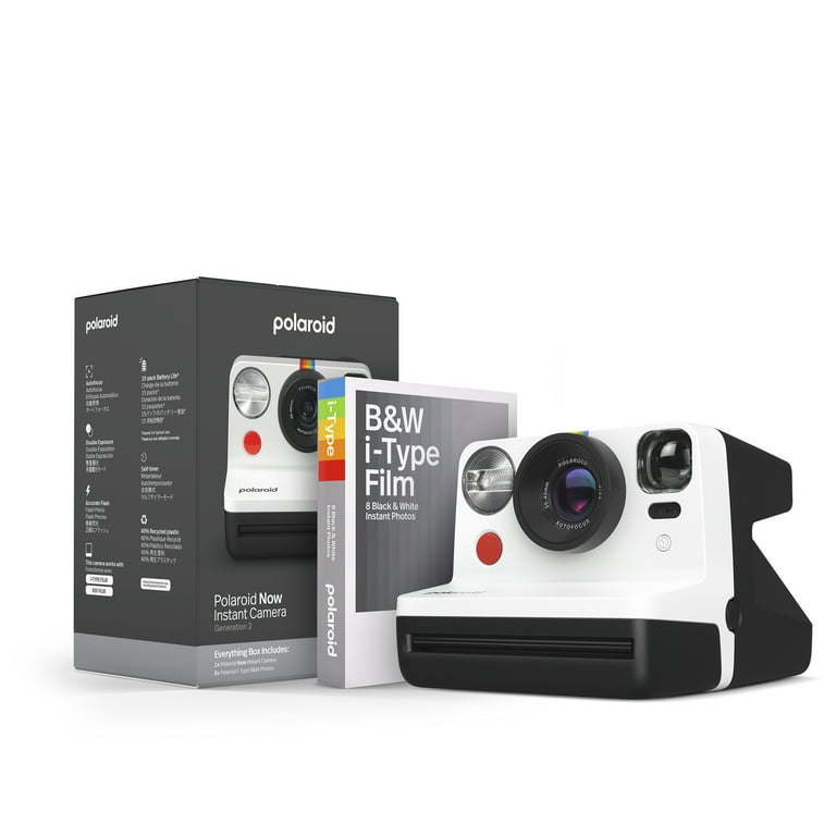 Polaroid Now Generation 2 Instant Camera - Everything Box - B&W