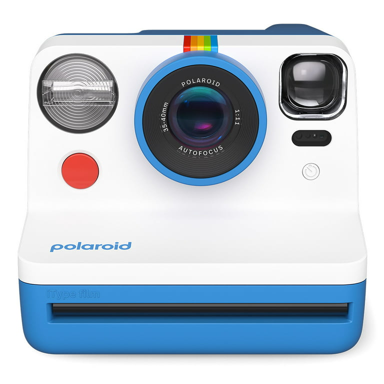 Polaroid Now Generation 2 i-Type Instant Camera with Autofocus 2-Lens  System (Blue & White)