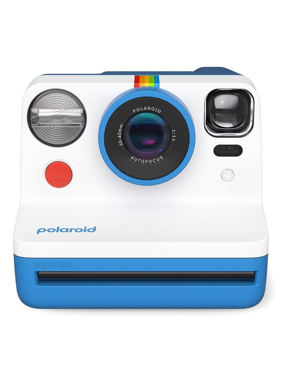 Polaroid Now Generation 2 i-Type Instant Camera with Autofocus 2-Lens System (Blue & White)
