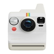 Polaroid Now Generation 3 Analog Instant Camera with Two-Lens Autofocus System and Built-in Tripod Mount Pebble White