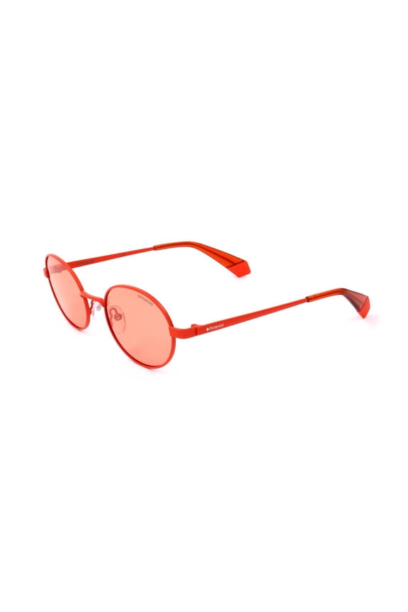SUNGLASSES - POLARIZED FASHION SUN GLASSES POLAROID MT ORANGE UNISEX - MEN AND WOMEN PLD6066S 2M5HE
