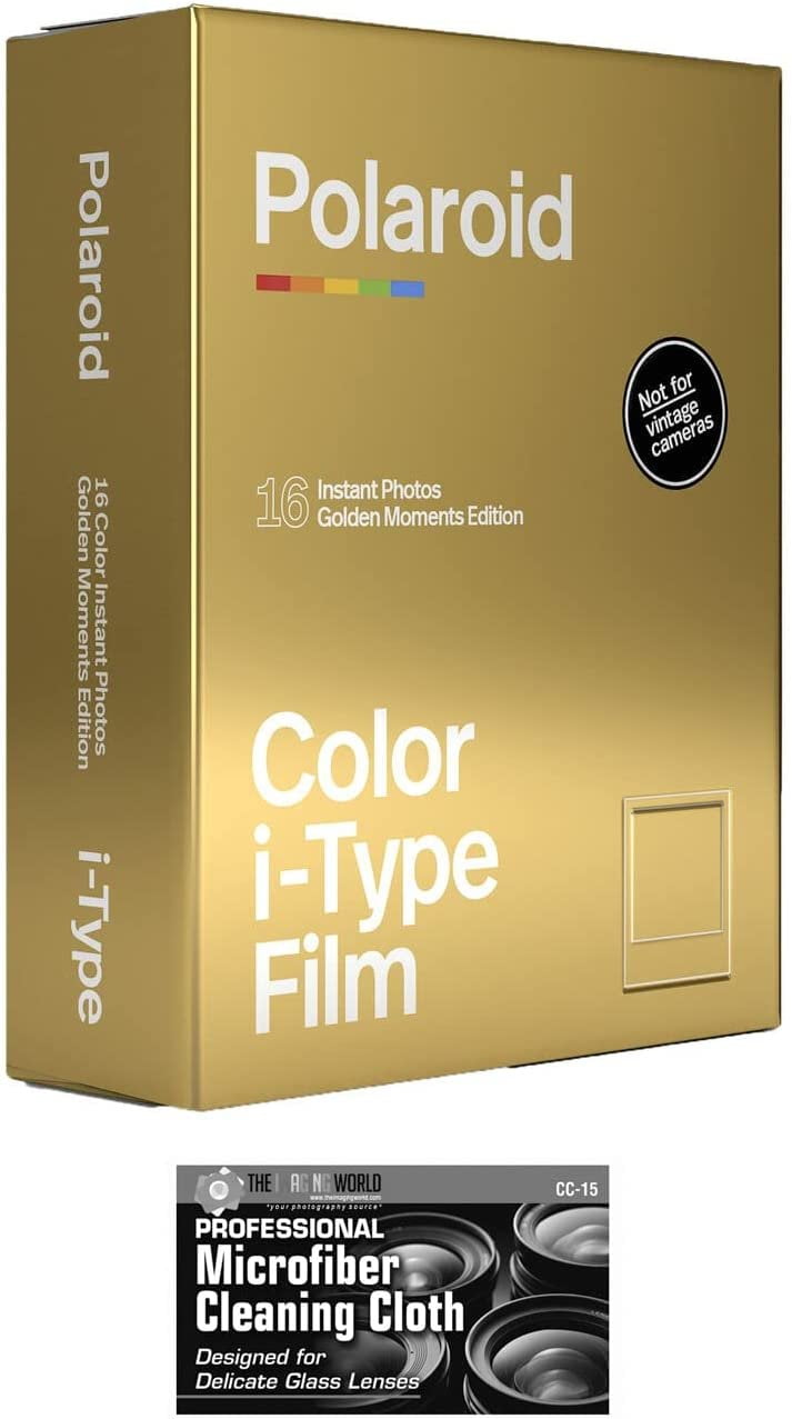Polaroid Color i-Type Film Double Pack - Golden Moments Edition New-In-Box  at Roberts Camera