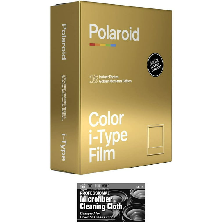 Polaroid Originals Color Film for i-Type Instant Camera - Golden Moments  Edition - Double Pack 16 Photos 