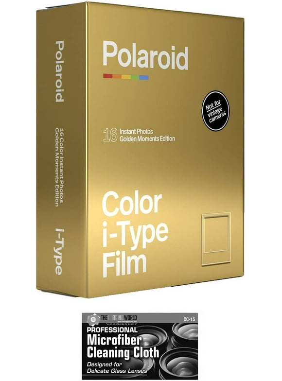 Polaroid Originals Color Film for i-Type Instant Camera - Golden Moments Edition - Double Pack 16 Photos