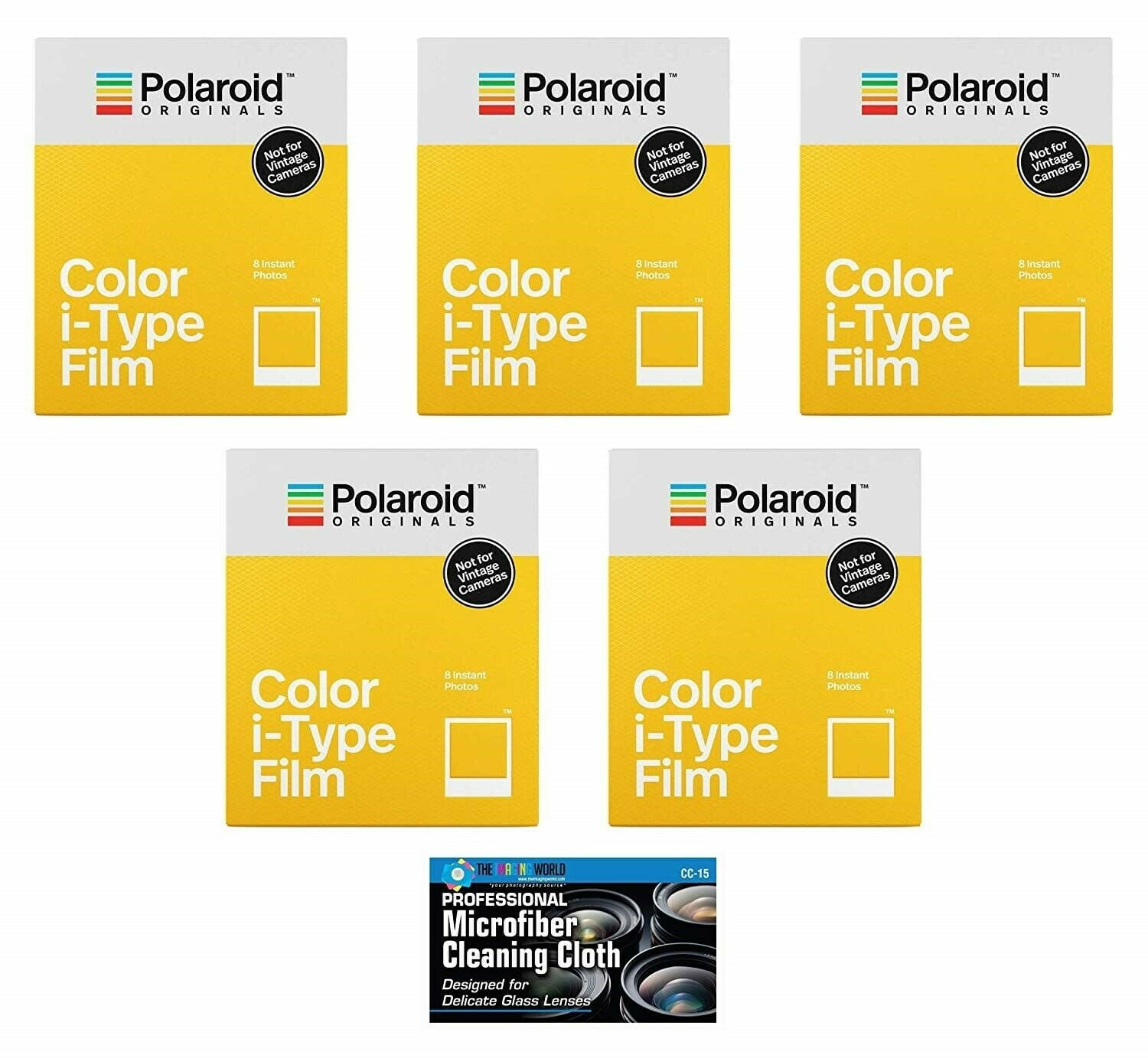 Polaroid Originals Color Glossy Instant Film for i-Type OneStep2