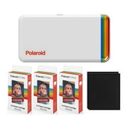 Polaroid Originals Hi-Print 2x3 Inch Pocket Printer with 3 Back Paper and Album