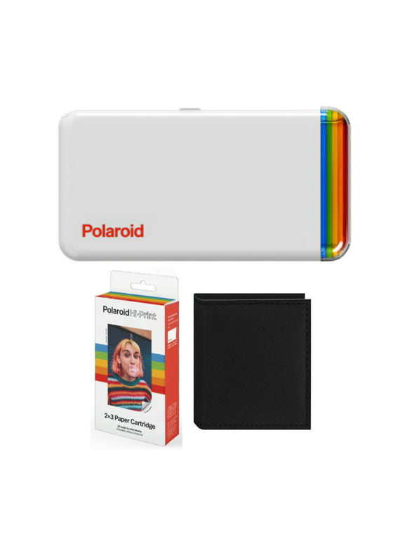Polaroid Originals Hi-Print 2x3 Inch Pocket Printer with Back Paper and Album