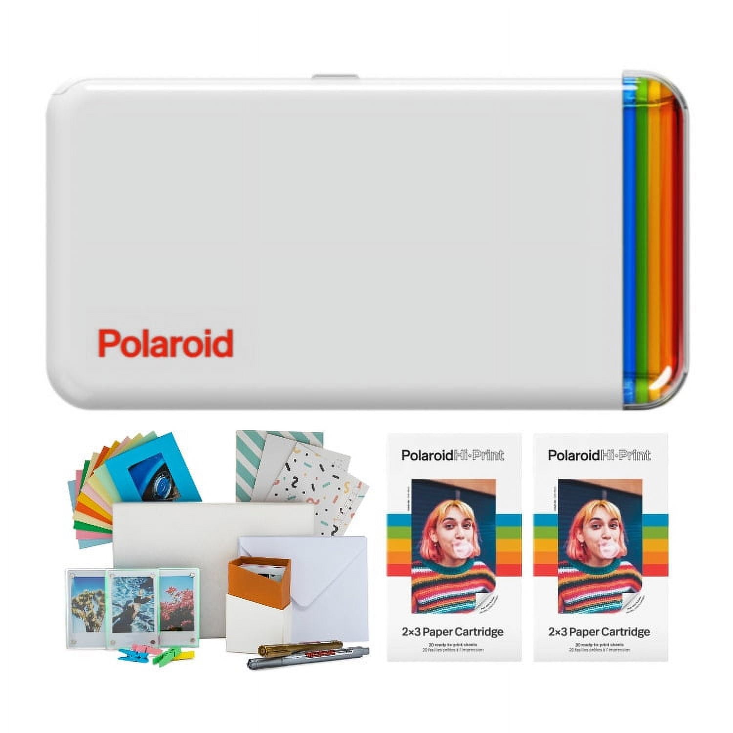 Photo4Less  Polaroid Hi-Print 2X3 Paper Cartridge 40 sheets +