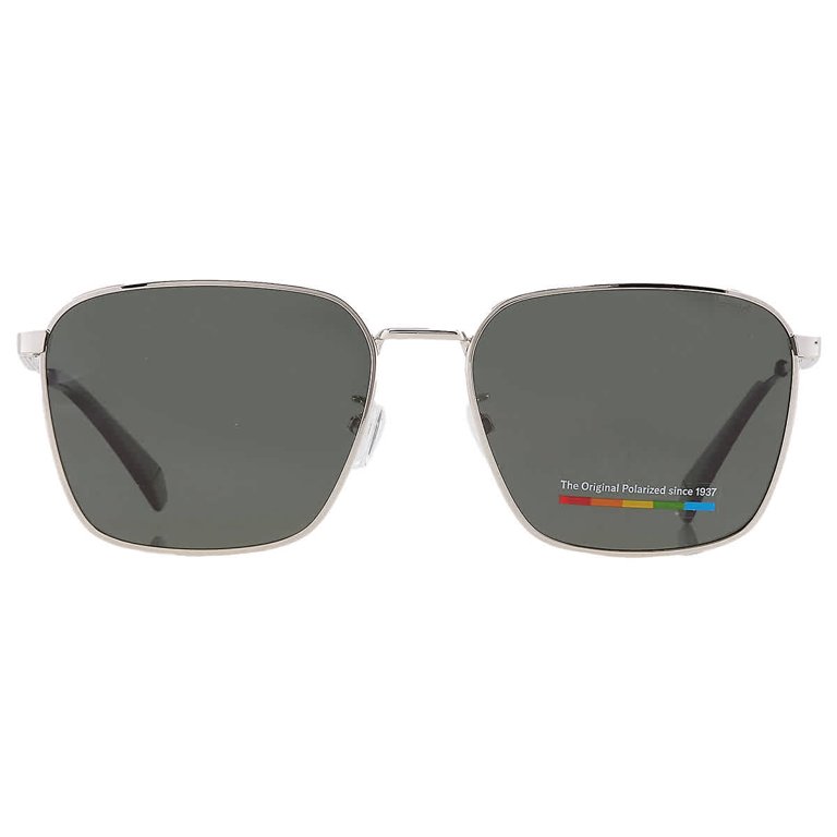 Polaroid Polarized Grey Square Men display picture 2