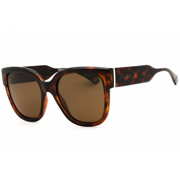 Polaroid Core PLD 6167/S 0086 SP Women's Havana Plastic Sunglasses