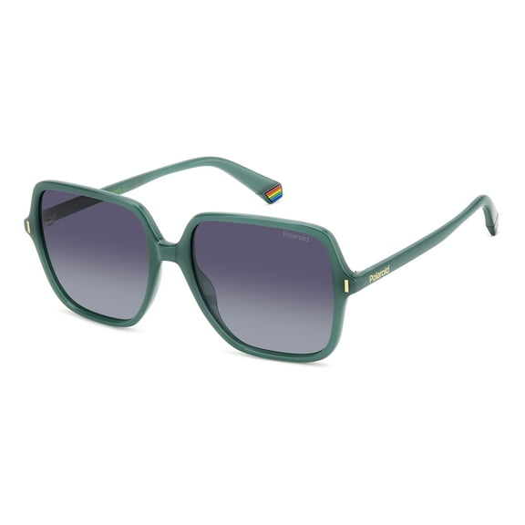 Polaroid - PLD 6219/S, Oversize ECO POLYAMIDE women GREEN/GREY SHADED