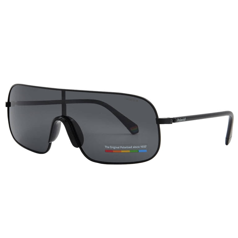 Polaroid Polarized Grey Shield Unisex Sunglasses PLD 6222/S  display picture 3