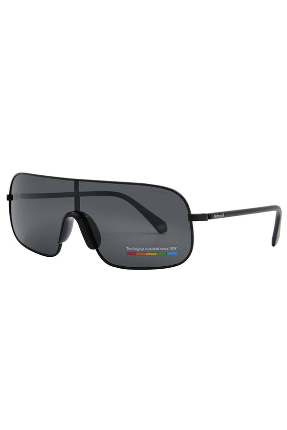 Polarized Grey Shield Unisex Sunglasses PLD 6222/S 0003/M9 99