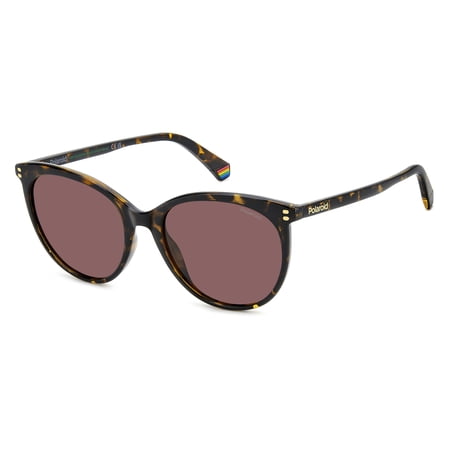 Polaroid - PLD 6231/S, Cat Eye polycarbonate women HAVANA/ VIOLET POLARIZED