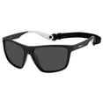 thumbnail image 1 of Polaroid PLD 7040/S Sunglasses BLACK/GREY 59/14/140, 1 of 3
