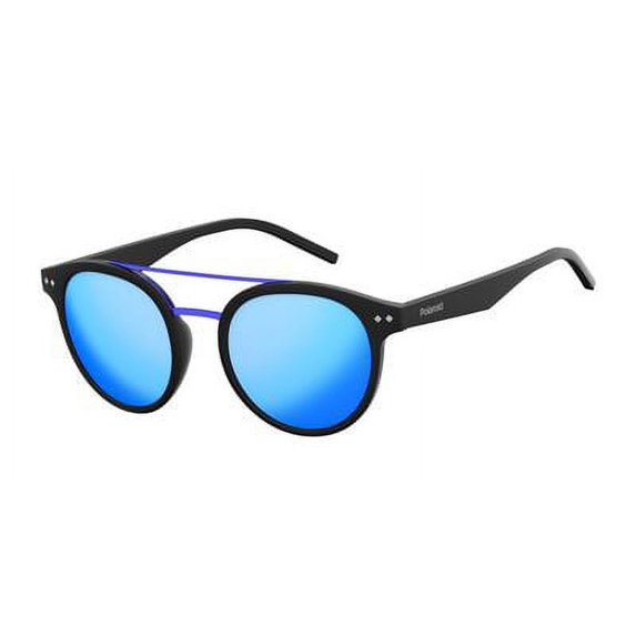 SUNGLASSES - POLARIZED FASHION SUN GLASSES POLAROID BLACK UNISEX - MEN AND WOMEN PLD 6031 S 003 49 5X