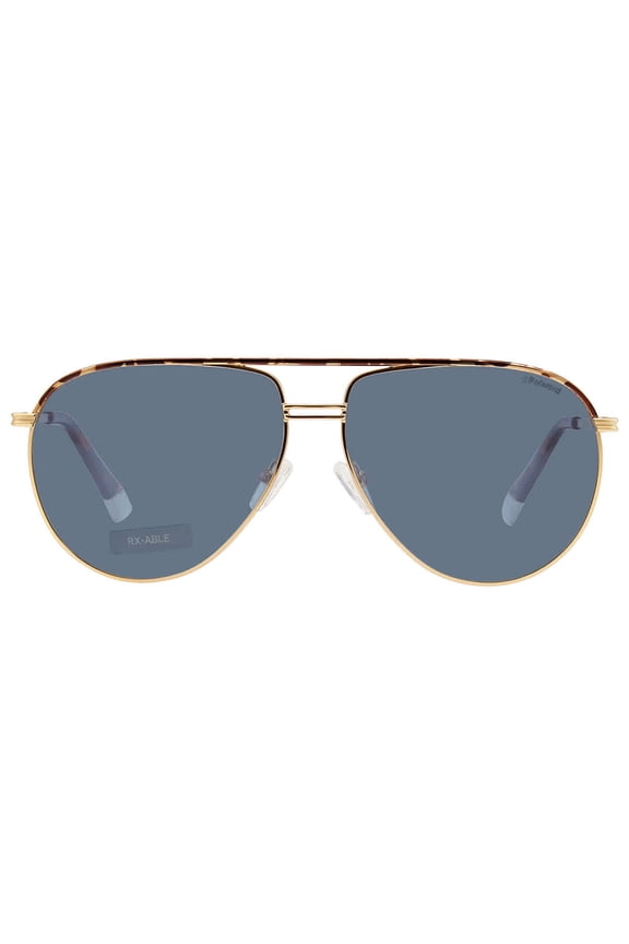 PLD 2089/S/X YEK XN Sunglasses Gold Havana Frame Silver Mirror