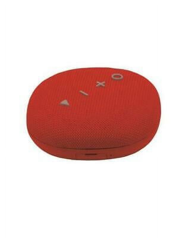 Shower Speaker Polaroid Splashproof Wireless Speaker Polaroid Red