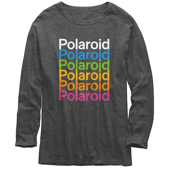 Polaroid - Repeat Logo Juniors Long Sleeve T Shirt
