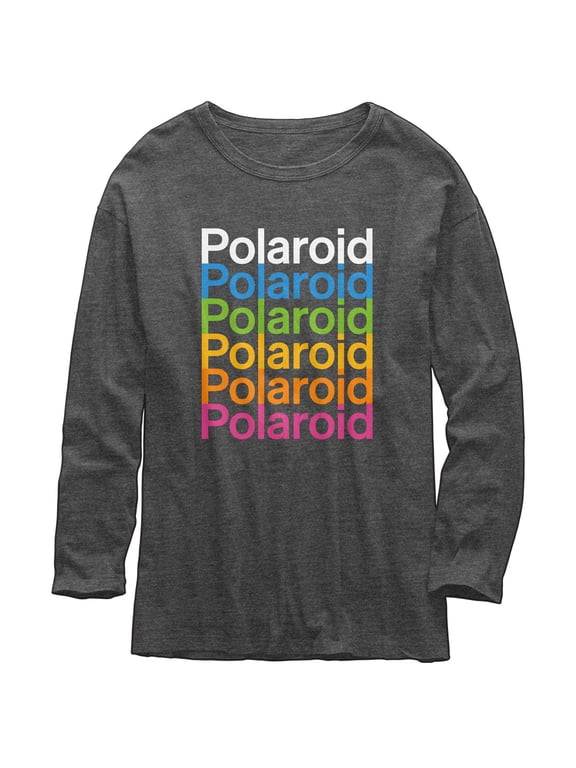 Polaroid - Repeat Logo Juniors Long Sleeve T Shirt