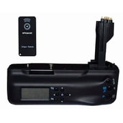 Polaroid Wireless LCD Display Performance Battery Grip for Canon Eos 5D Mark II Digital Slr Camera - Remote Shutter Release Included