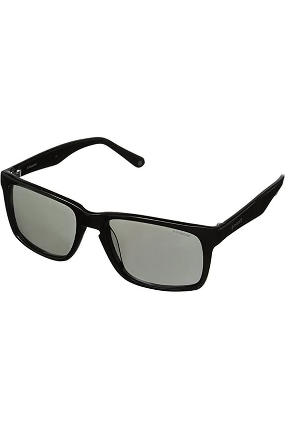 X8422/S Rectangular Sunglasses,57mm,Black Blue/Gray Blue Mirror