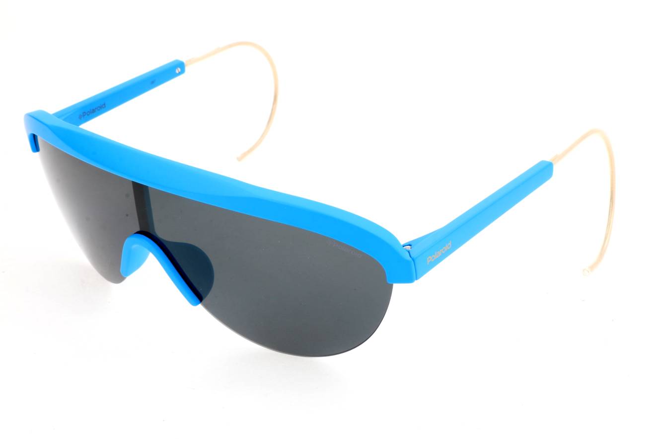 Polaroid sunglasses PLD 6037/S UNISEX 99/01/155 RCT MATT BLUE - image 1 of 2