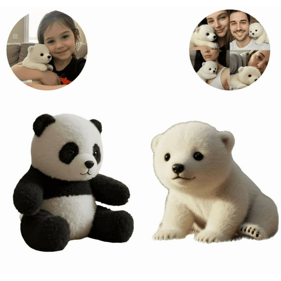 The Polarri and Pandy - On-Demand Emotional Therapy, Polarri Ai Plush Toy, Emotional Support, Mimics Natural Movements of a Real Koala, Realistic Emotional Companion - 2Pcs(Polarri,Pandy)