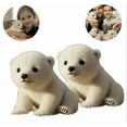 thumbnail image 1 of Polarri, The Polarri2.0 - Hugmotion Engine, First Plushtoy That Hugs You Back, Fur and Comforting Weight, The Polar Bear Plushtoy for Emotional Support, Mimics Natural Movements - 2Pcs(The Polarri), 1 of 9