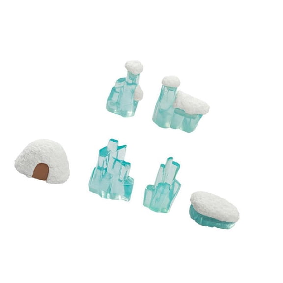 Polars Animals Figurine Animal Model Toy Penguins Figurine Microlandscape Decoration Accessories