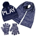 thumbnail image 1 of Polarwear Boys Hat,Scarf & Glove Set-Kids Cold Weather Winter Accessories-Childrens 3 Pc Beanie Set-Big Boys Hat Scarves Sets, 1 of 5