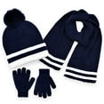 thumbnail image 1 of Polarwear Boys Hat,Scarf & Glove Set-Kids Cold Weather Winter Accessories-Childrens 3 Pc Beanie Set-Big Boys Hat Scarves Sets, 1 of 5
