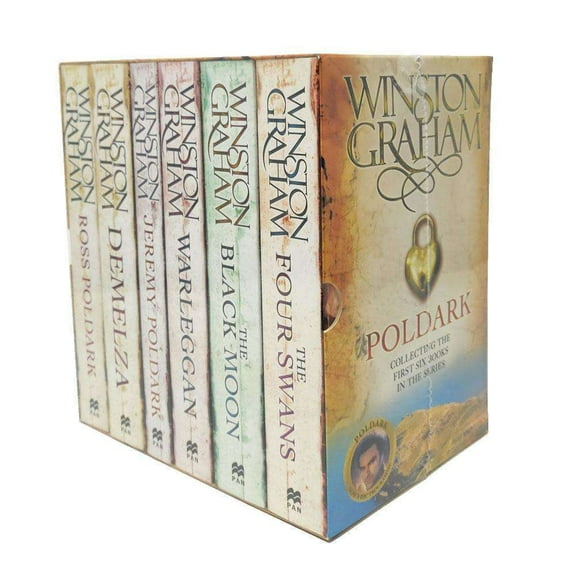 Poldark Series by Winston Graham Books 1-6 - Fiction - Paperback