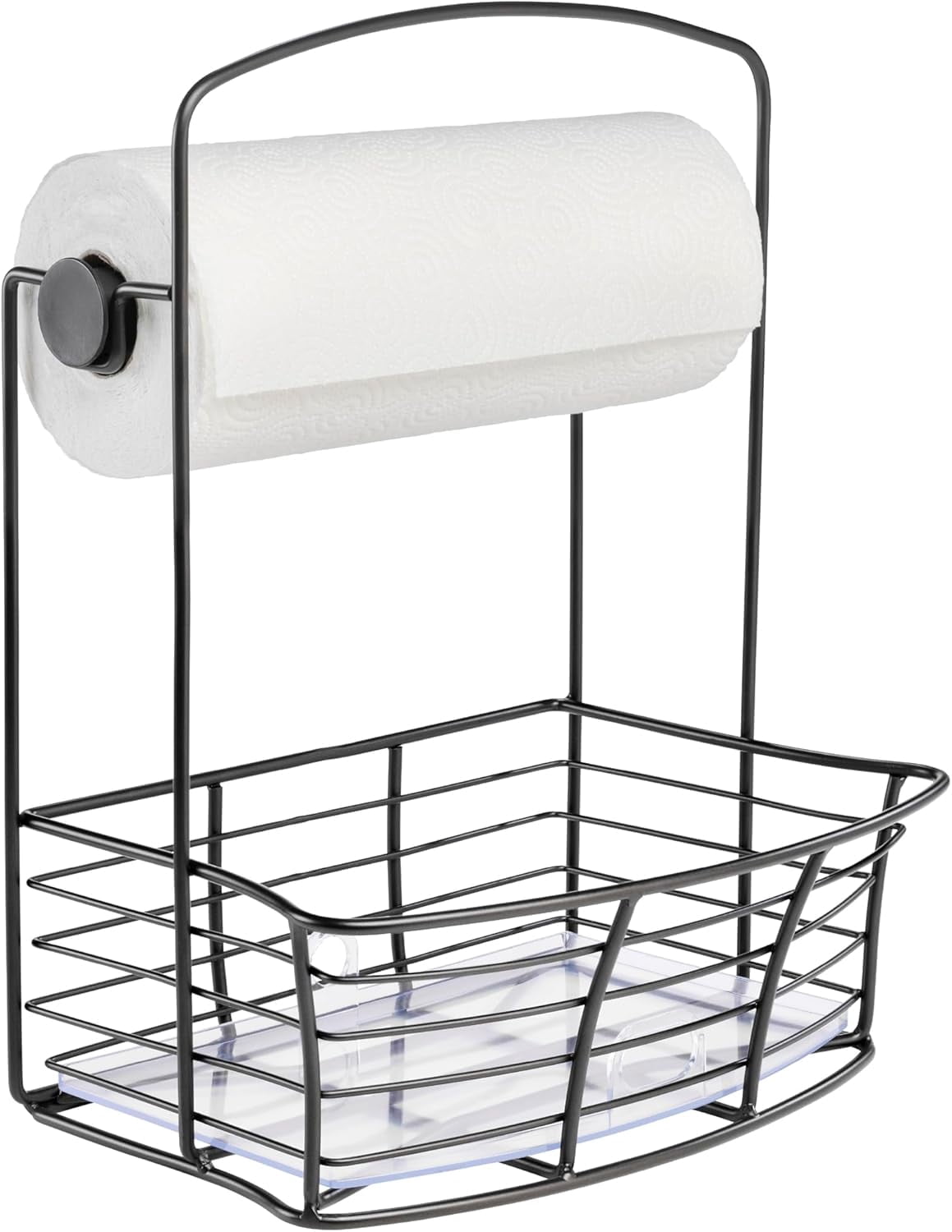 Polder Countertop Storage Bin with Paper Towel Holder