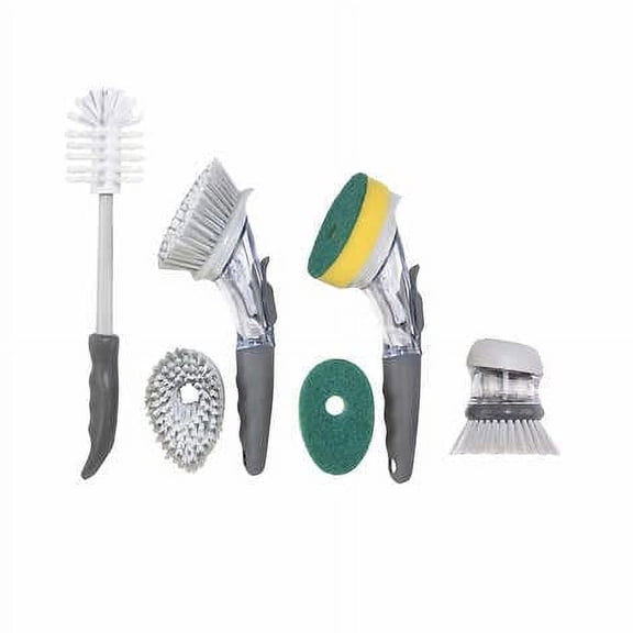 Polder 6-Piece Kitchen Brush Set