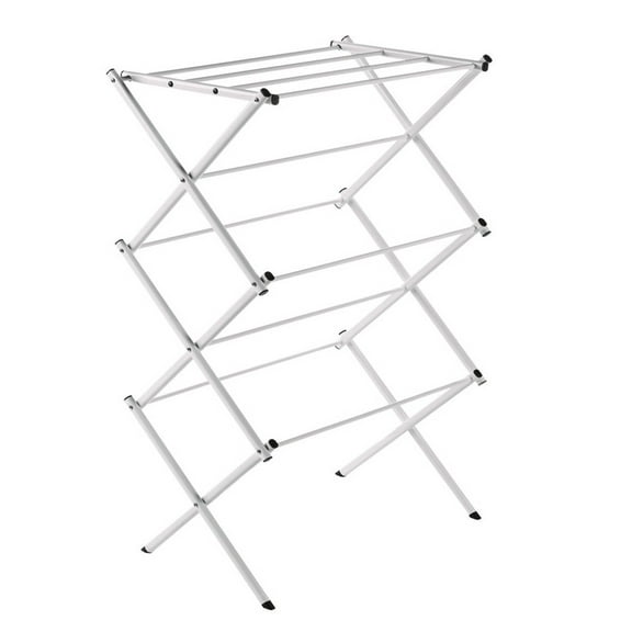 Polder Standing Accordion Dryer, White
