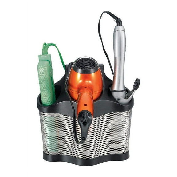 Polder Style Station Bathroom Organizer, Black